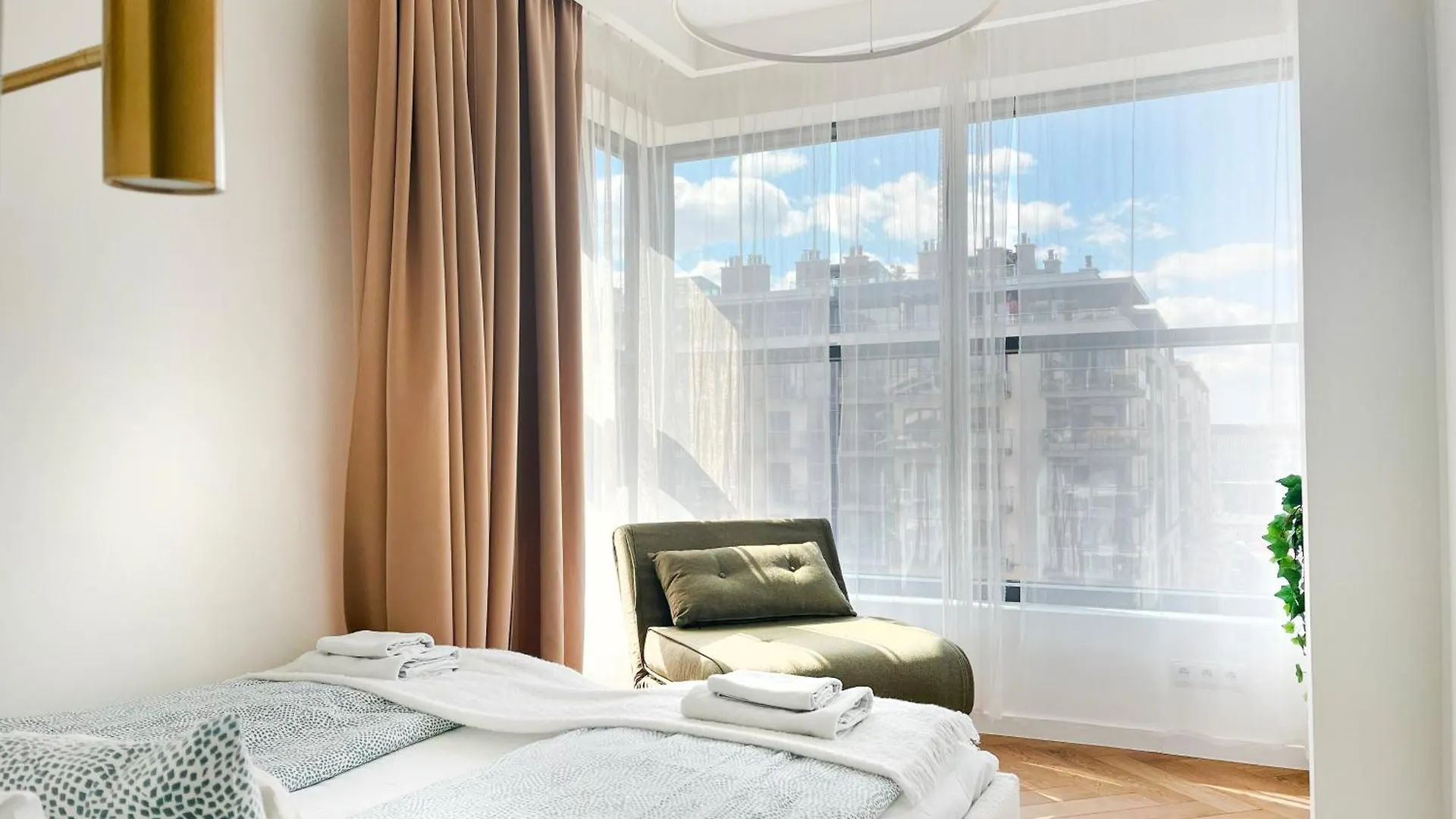 Premium Apartment Vistula Terraces Cracow City Center Krakow